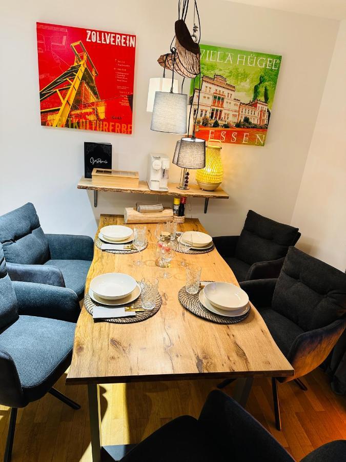 Appartamento Stilvoll-Mit Balkon- Zentral - Netflix-Nespresso Essen Esterno foto