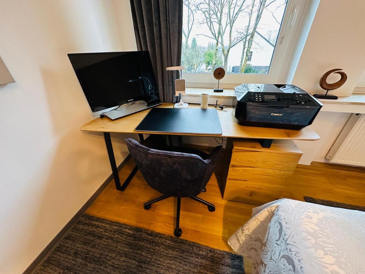 Appartamento Stilvoll-Mit Balkon- Zentral - Netflix-Nespresso Essen Esterno foto